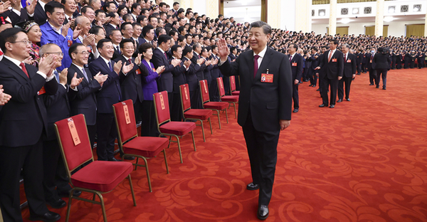 習(xí)近平等領(lǐng)導(dǎo)同志親切會見出席黨的二十大代表、特邀代表和列席人員
