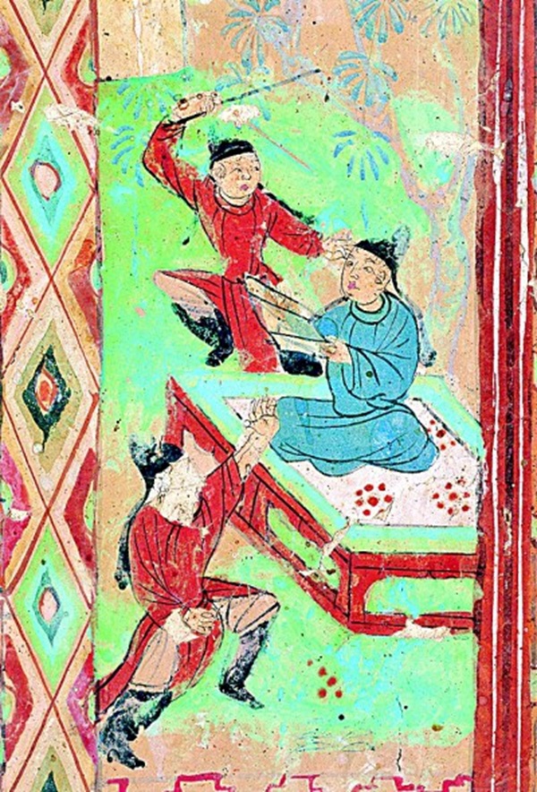 摔跤、舉重、游泳……敦煌壁畫(huà)中也有“運(yùn)動(dòng)會(huì)”
