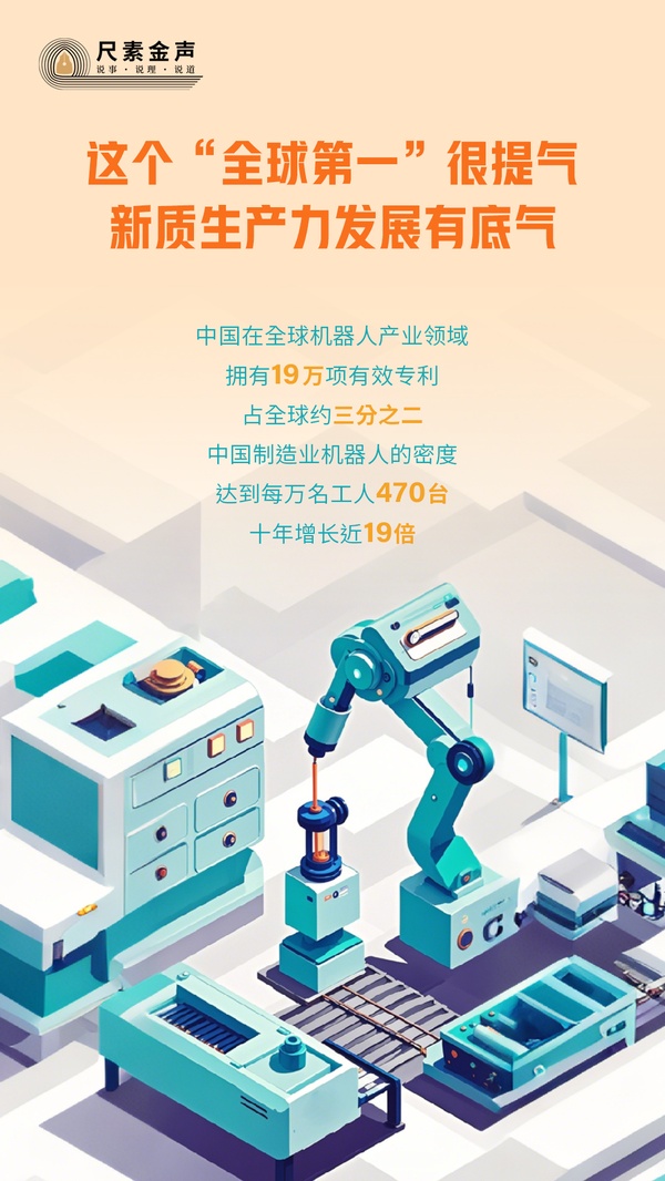 尺素金聲丨這個“全球第一”很提氣，新質(zhì)生產(chǎn)力發(fā)展有底氣