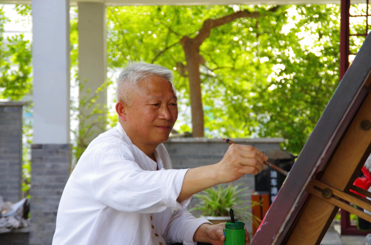 繆惠新，“野蠻生長”的農(nóng)民畫家